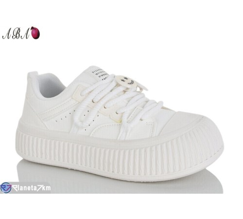 Кросівки жіночі на весну/осінь (6 пар р.36-40) білий  "Aba"