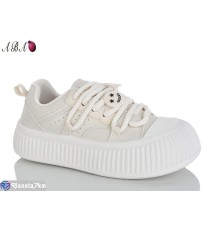 Кросівки жіночі на весну/осінь (6 пар р.36-40) бежевий  "Aba"