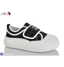 Кросівки жіночі на весну/осінь (6 пар р.36-40) чорний  "Aba"