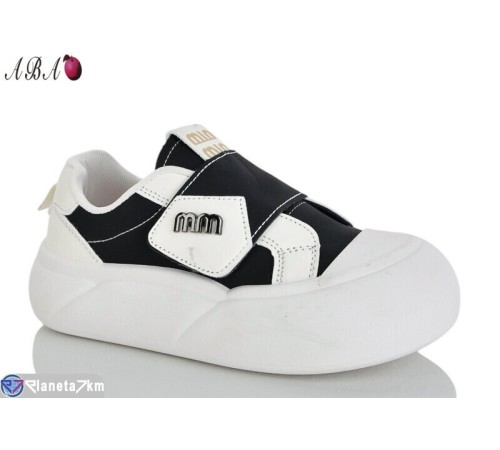 Кросівки жіночі на весну/осінь (6 пар р.36-40) чорний  "Aba"