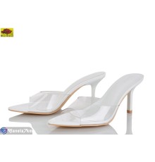 Шлепки жіночі на літо (6 пар р.36-40) білий  "Mei De Li"