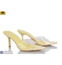 Шлепки жіночі на літо (6 пар р.36-40) жовтий  "Mei De Li"