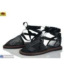 Босоніжки жіночі на літо (8 пар р.36-41) чорний  "Mei De Li"