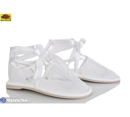Босоніжки жіночі на літо (8 пар р.36-41) білий  "Mei De Li"