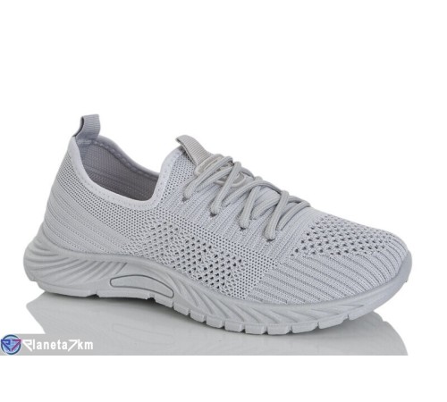 Кросівки жіночі на літо (10 пар р.36-40) сірий  "MURMUR"