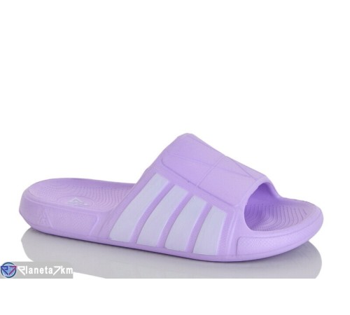 Шлепки жіночі на літо (8 пар р.36-41) фіолетовий  "MURMUR"