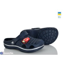Кроки дитячі на літо (8 пар р.24-33) синій  "LEO"