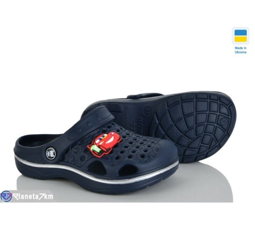 Кроки дитячі на літо (8 пар р.24-33) синій  "LEO"