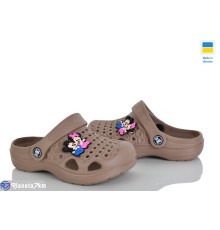 Кроки дитячі на літо (8 пар р.24-33) коричневий  "LEO"
