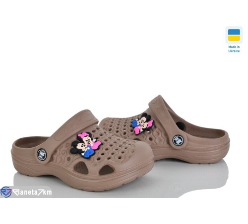 Кроки дитячі на літо (8 пар р.24-33) коричневий  "LEO"