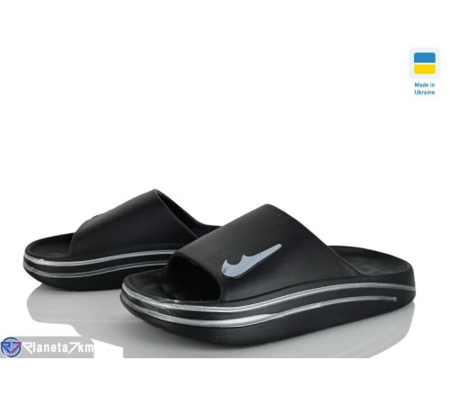 Шлепки жіночі на літо (8 пар р.37-40) чорний  "LEO"