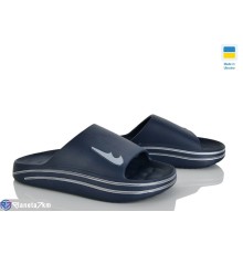 Шлепки жіночі на літо (8 пар р.37-40) синій  "LEO"