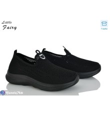 Кросівки жіночі на літо (8 пар р.36-41) чорний  "LOFA"