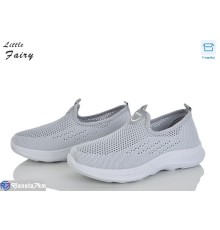 Кросівки жіночі на літо (8 пар р.36-41) сірий  "LOFA"