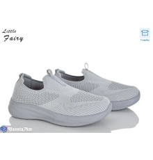 Кросівки жіночі на літо (8 пар р.36-41) сірий  "LOFA"