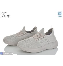 Кросівки жіночі на літо (8 пар р.36-41) бежевий  "LOFA"