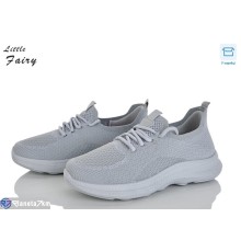 Кросівки жіночі на літо (8 пар р.36-41) сірий  "LOFA"