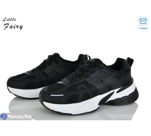 Кросівки жіночі на весну/осінь (8 пар р.36-41) чорний  "LOFA"