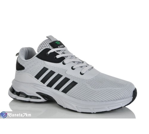 Кросівки чоловічі на літо (8 пар р.41-46) сірий  "KOMBO"