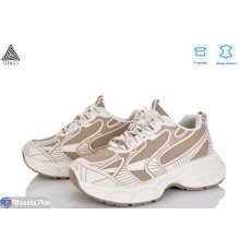 Кросівки жіночі на весну/осінь (8 пар р.36-41) коричневий  "STILLI Group"