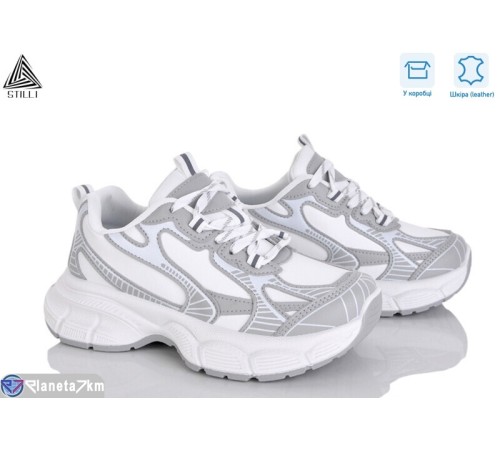 Кросівки жіночі на весну/осінь (8 пар р.36-41) білий  "STILLI Group"