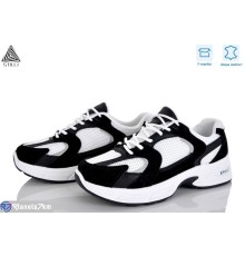 Кросівки жіночі на весну/осінь (8 пар р.36-41) чорний  "STILLI Group"