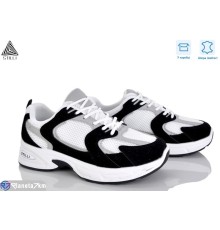 Кросівки жіночі на весну/осінь (8 пар р.36-41) чорний  "STILLI Group"