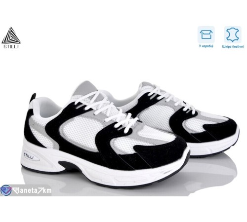 Кросівки жіночі на весну/осінь (8 пар р.36-41) чорний  "STILLI Group"