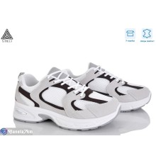 Кросівки жіночі на весну/осінь (8 пар р.36-41) сірий  "STILLI Group"