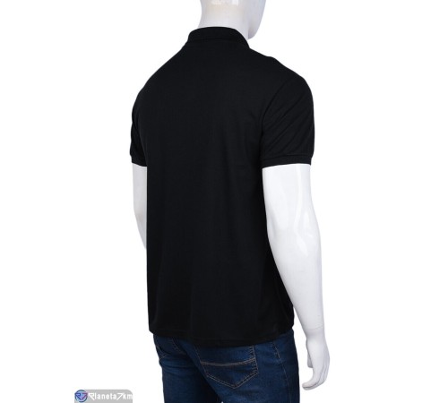 Футболка чоловіча на літо (10 шт. р.сетка S-2XL) чорний  "Kalabok"