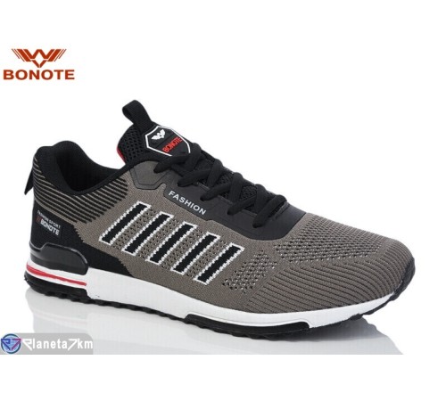 Кросівки чоловічі на весну/осінь (8 пар р.41-46) сірий  "Bonote"