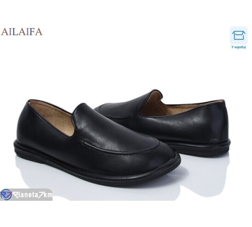 Мокасіни жіночі на весну/осінь (8 пар р.36-41) чорний  "Latifa"