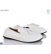 Туфлі жіночі на весну/осінь (8 пар р.36-41) білий  "Latifa"