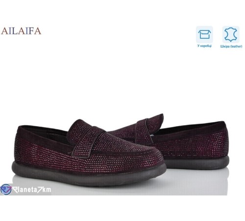 Туфлі жіночі на весну/осінь (8 пар р.36-41) чорний  "Latifa"