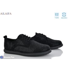 Туфлі жіночі на весну/осінь (8 пар р.36-41) чорний  "Latifa"