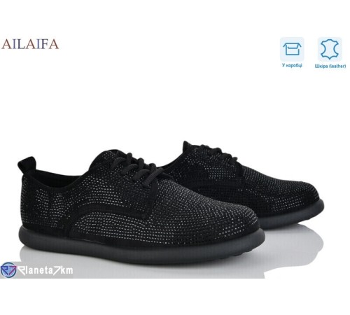 Туфлі жіночі на весну/осінь (8 пар р.36-41) чорний  "Latifa"