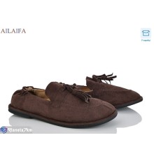 Туфлі жіночі на весну/осінь (8 пар р.36-41) коричневий  "Latifa"