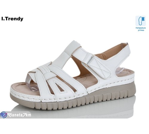 Босоніжки жіночі на літо (8 пар р.37-42) білий  "Trendy"