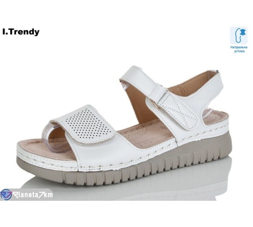 Босоніжки жіночі на літо (8 пар р.37-42) білий  "Trendy"