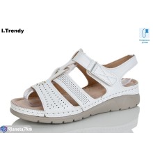 Босоніжки жіночі на літо (8 пар р.37-42) білий  "Trendy"