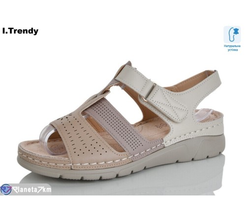 Босоніжки жіночі на літо (8 пар р.37-42) мікс  "Trendy"