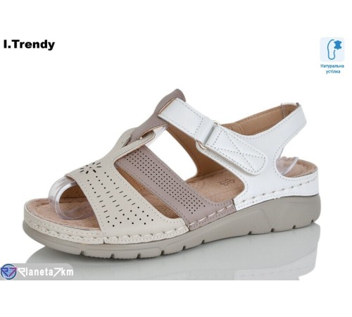 Босоніжки жіночі на літо (8 пар р.37-42) мікс  "Trendy"