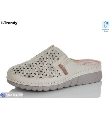 Жіночі сабо на літо (8 пар р.37-42) бежевий  "Trendy"