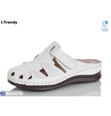 Жіночі сабо на літо (8 пар р.37-42) білий  "Trendy"