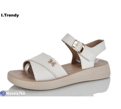 Босоніжки жіночі на літо (8 пар р.36-41) бежевий  "Trendy"