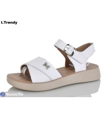 Босоніжки жіночі на літо (8 пар р.36-41) білий  "Trendy"