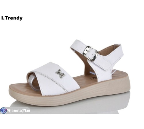 Босоніжки жіночі на літо (8 пар р.36-41) білий  "Trendy"