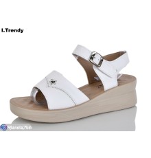 Босоніжки жіночі на літо (8 пар р.36-41) білий  "Trendy"