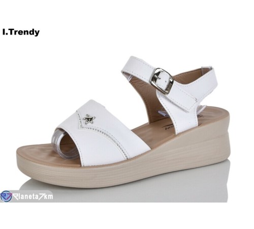 Босоніжки жіночі на літо (8 пар р.36-41) білий  "Trendy"