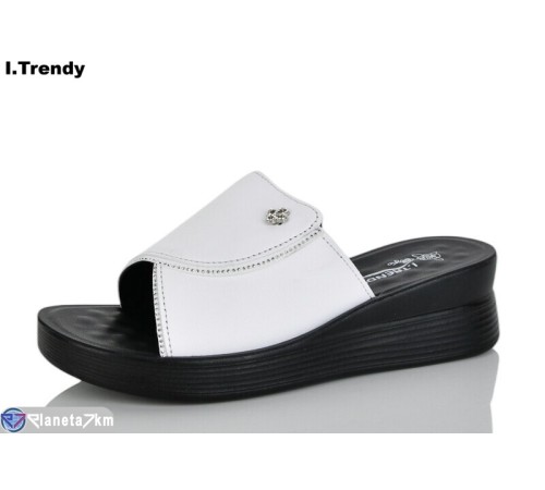 Шлепки жіночі на літо (8 пар р.36-41) білий  "Trendy"
